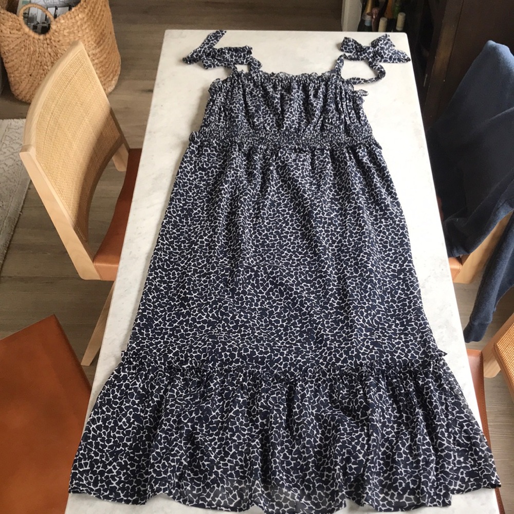 Who What Wear Giraffe Print Maxi Dress